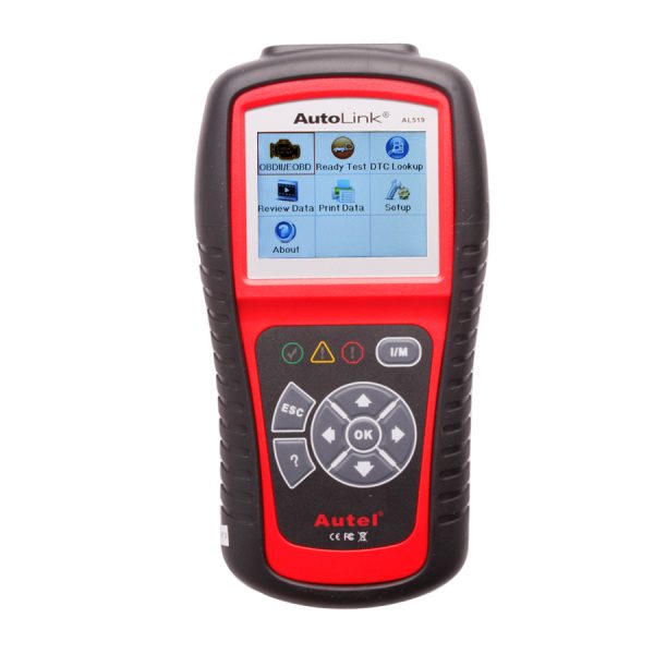 Original autel autolink al519 obd - II et can outil de numérisation multilingue
